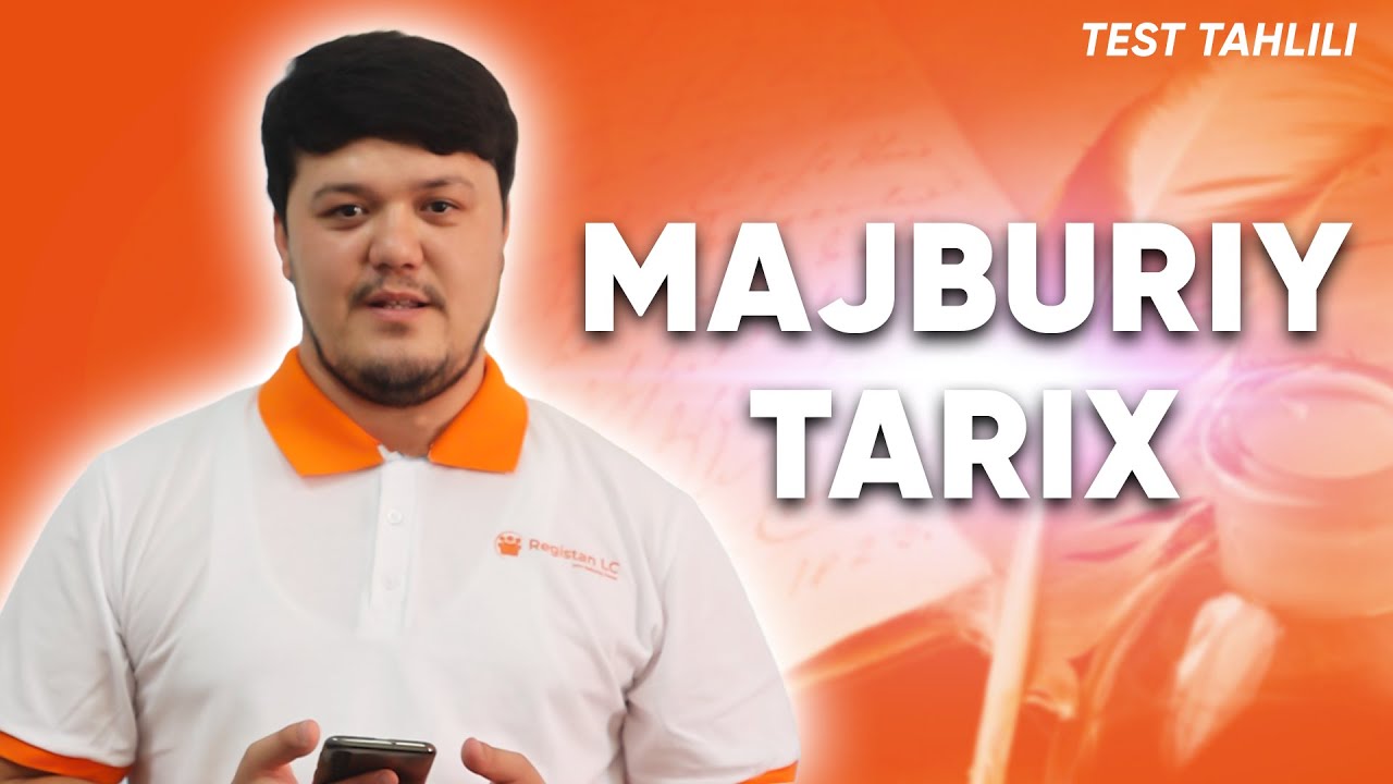 Majburiy tarix fanidan avval tushgan testlarning tahlili | DTM test tahlili