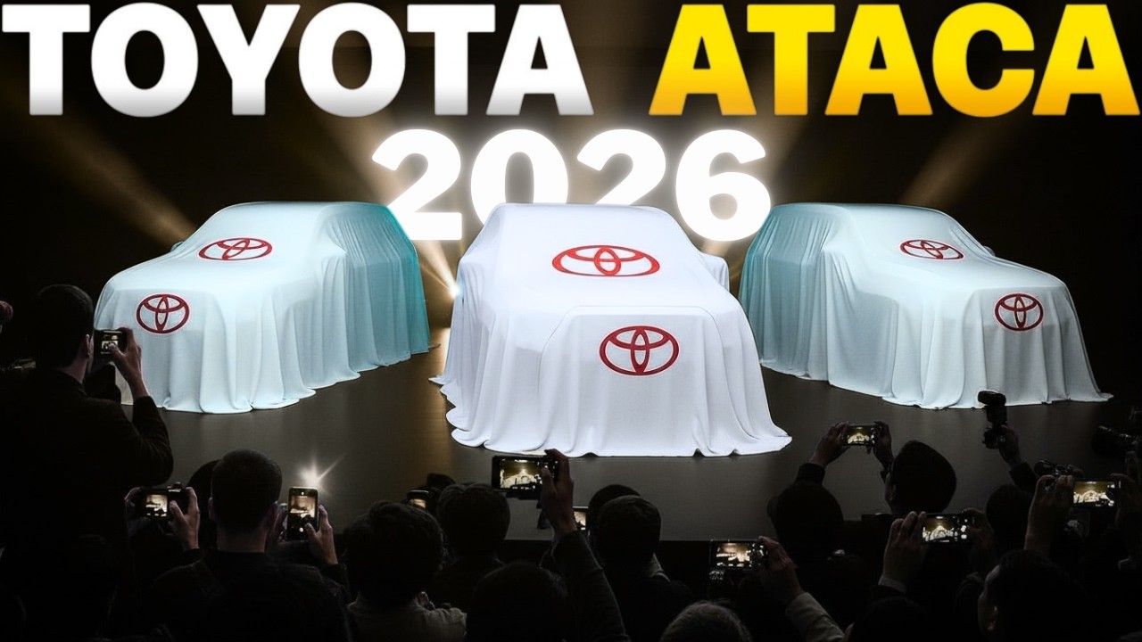 Toyota REVELA sus AUTOS 2026 y ASUSTA a todo el Mercado! 🤯