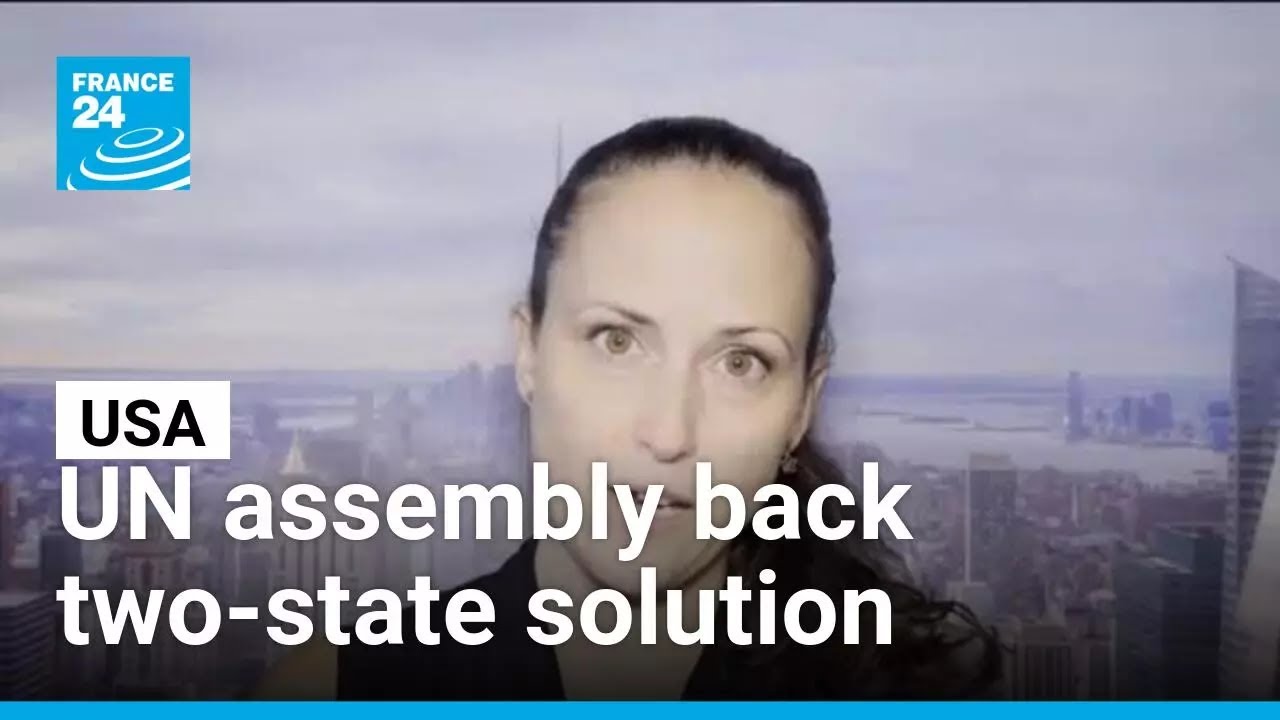 UN assembly votes to back two-state solution for Israel and Palestine &bull; FRANCE 24 English