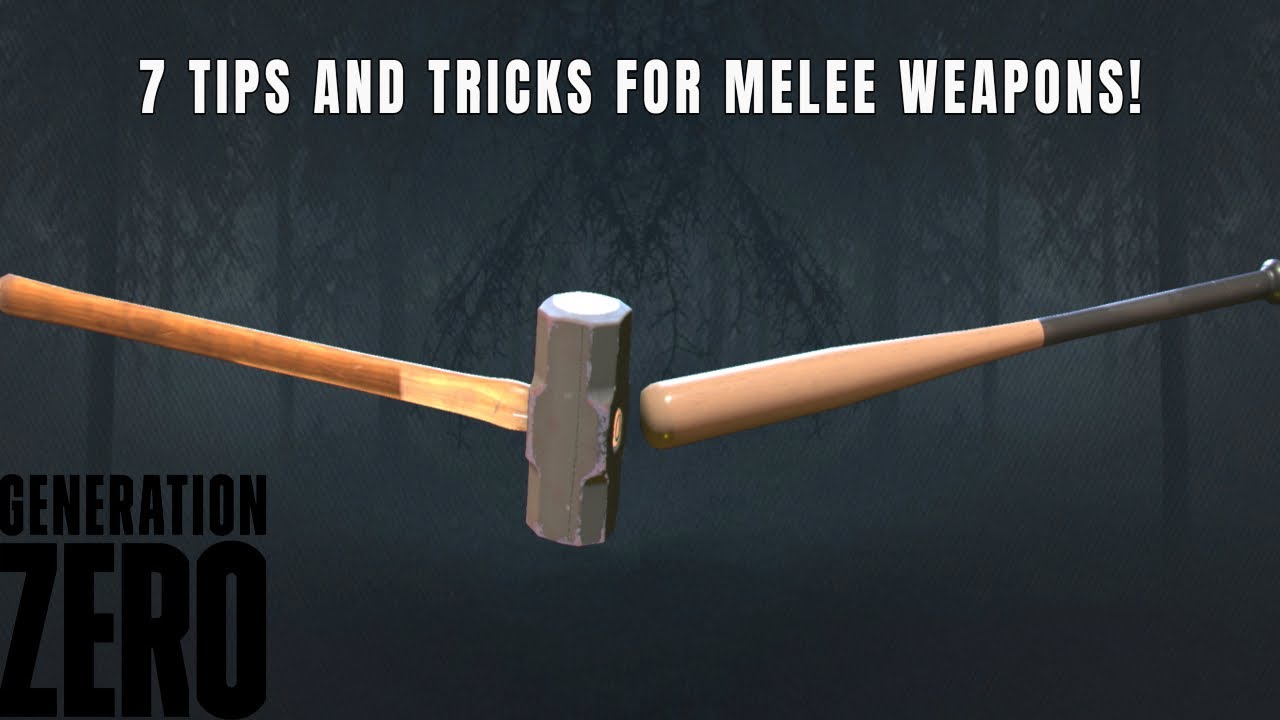 7 Tips & Tricks For Melee Weapons! // Generation Zero