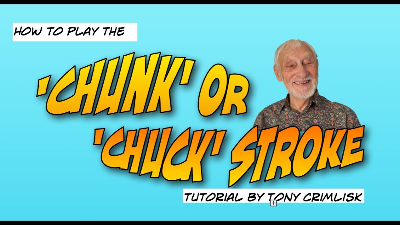 CHUNK STROKE - one of the most useful ukulele brush strokes to learn