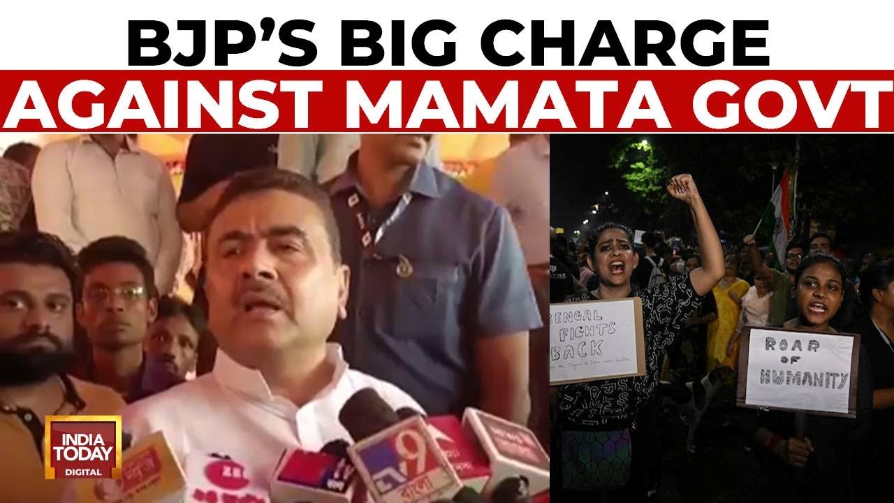 Kolkata Horror: Politics Erupts Over Midnight Vandalism | BJP Demands Resignation Of CM Mamata