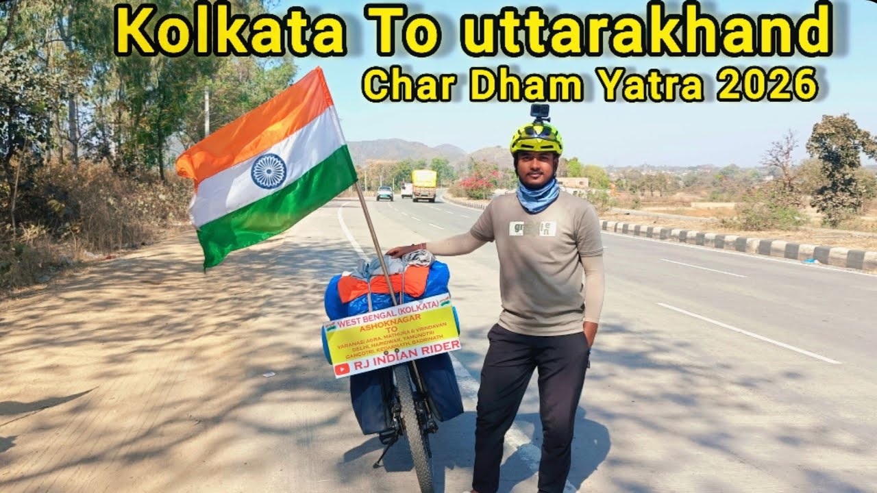 Kolkata to Uttarakhand ll char Dham cycle yatra 🚴 Day - 5 