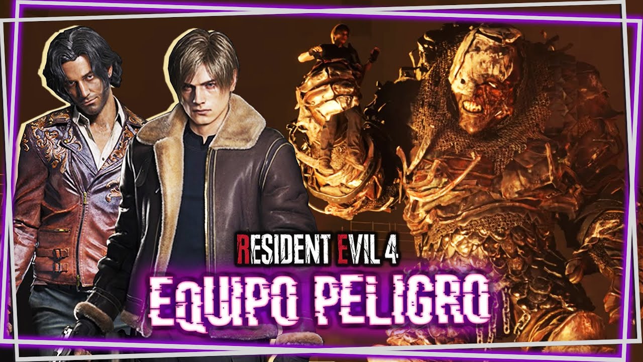 🔴 EQUIPO PELIGRO! en RESIDENT EVIL 4 REMAKE #5