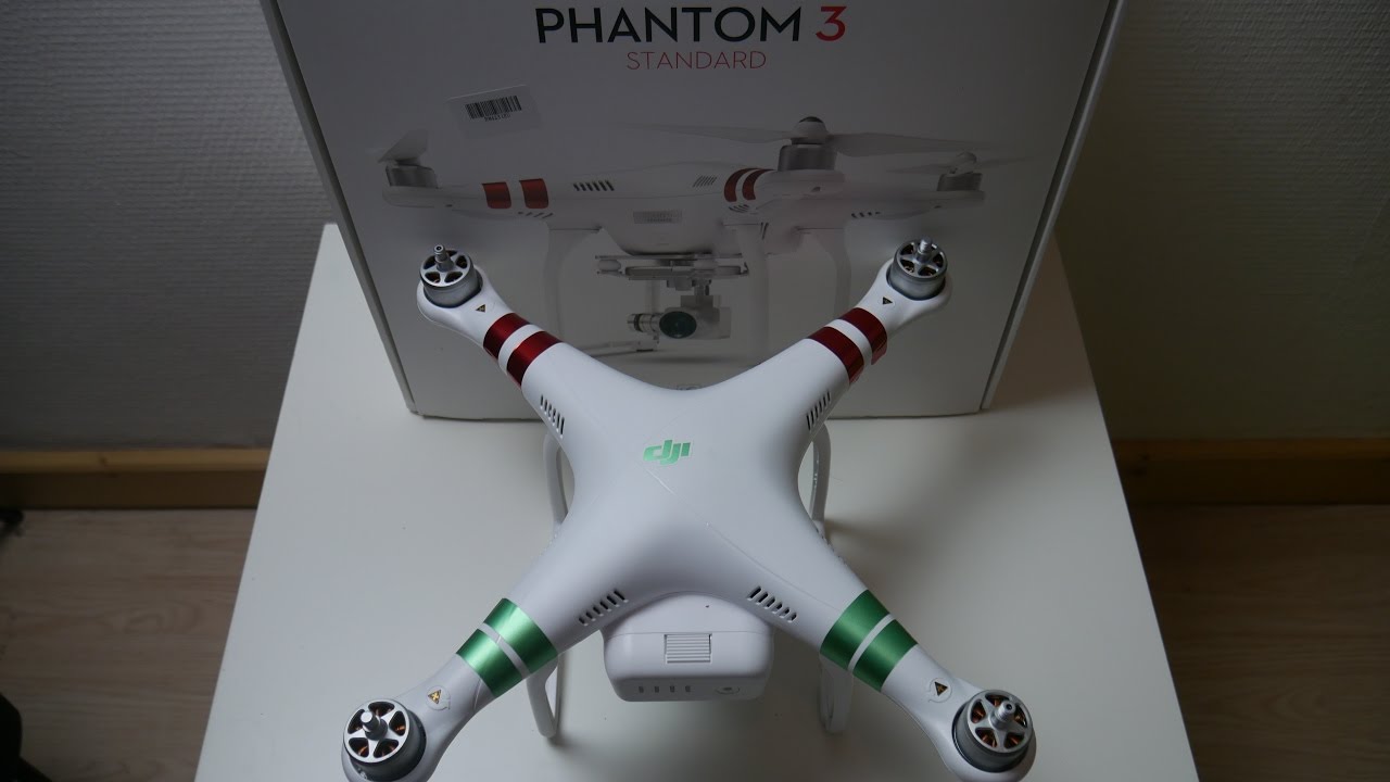 (UNBOXING) DJI PHANTOM 3 STANDARD + SAC DE TRANSPORT