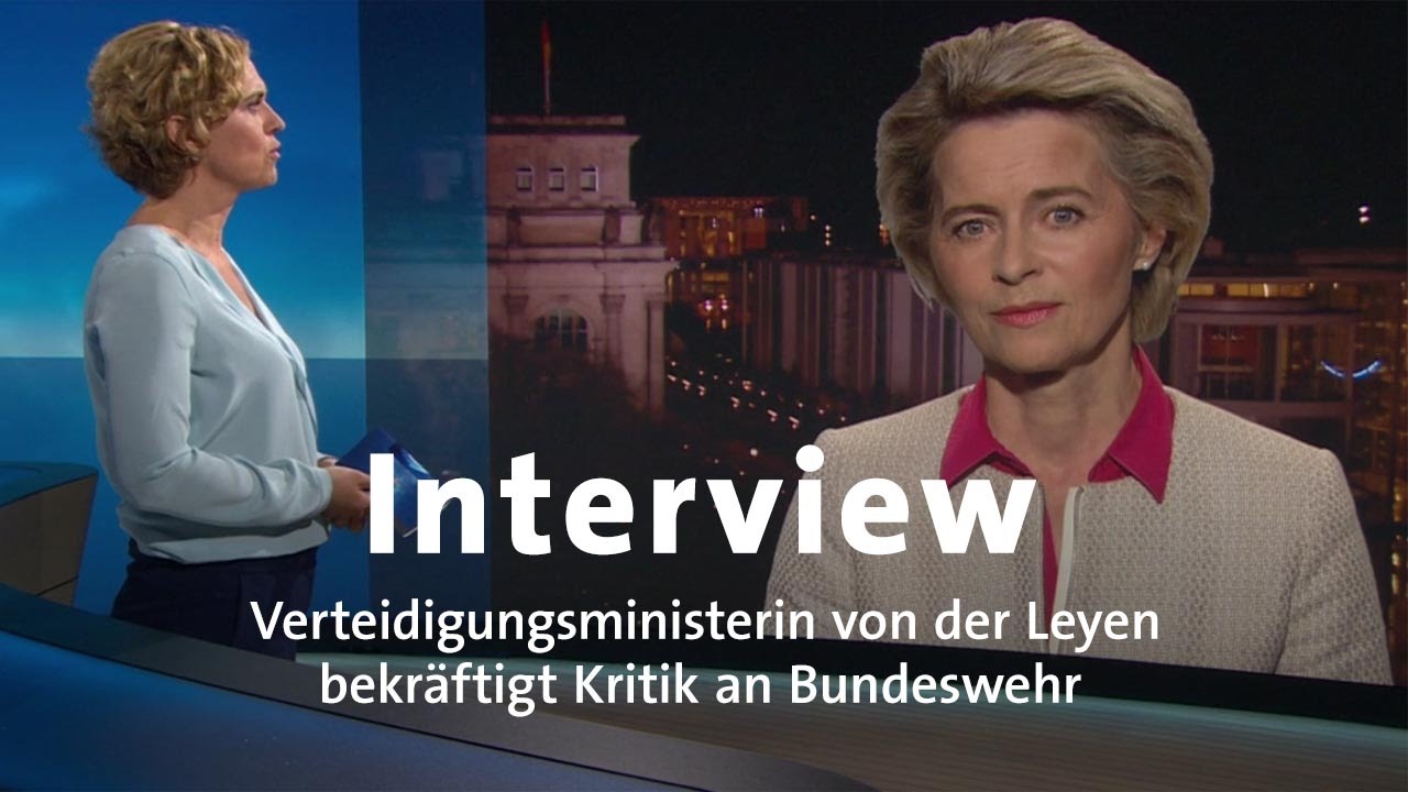 Interview: von der Leyen kritisiert Bundeswehr