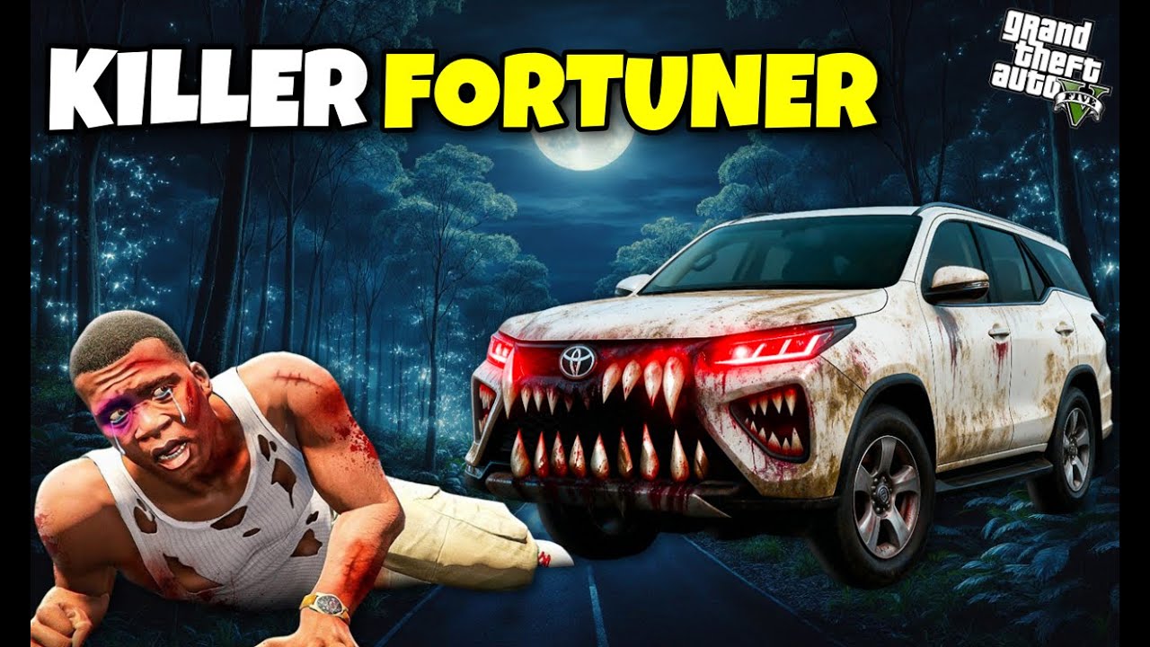 Shinchan and Franklin Found A Cursed Car in Los Santos | GTA 5