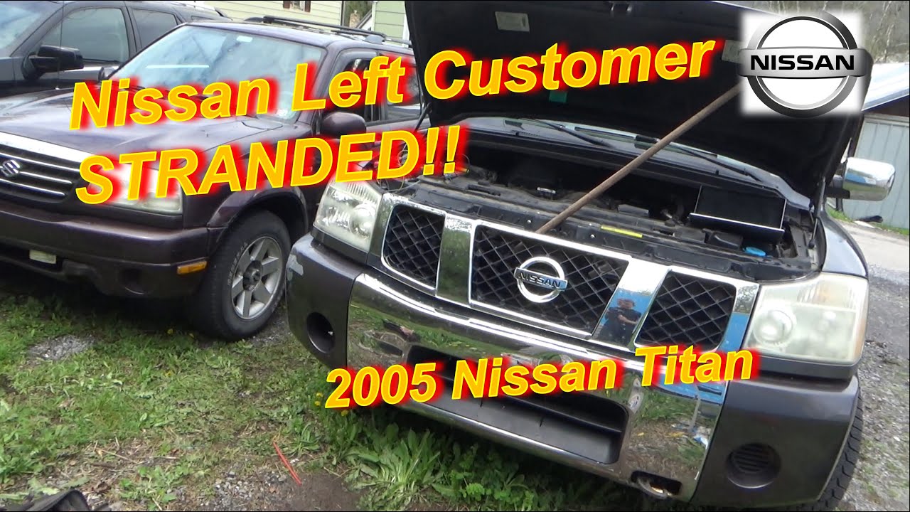 Nissan оставил клиента в затруднительном положении!! (Titan Crank No-Start)