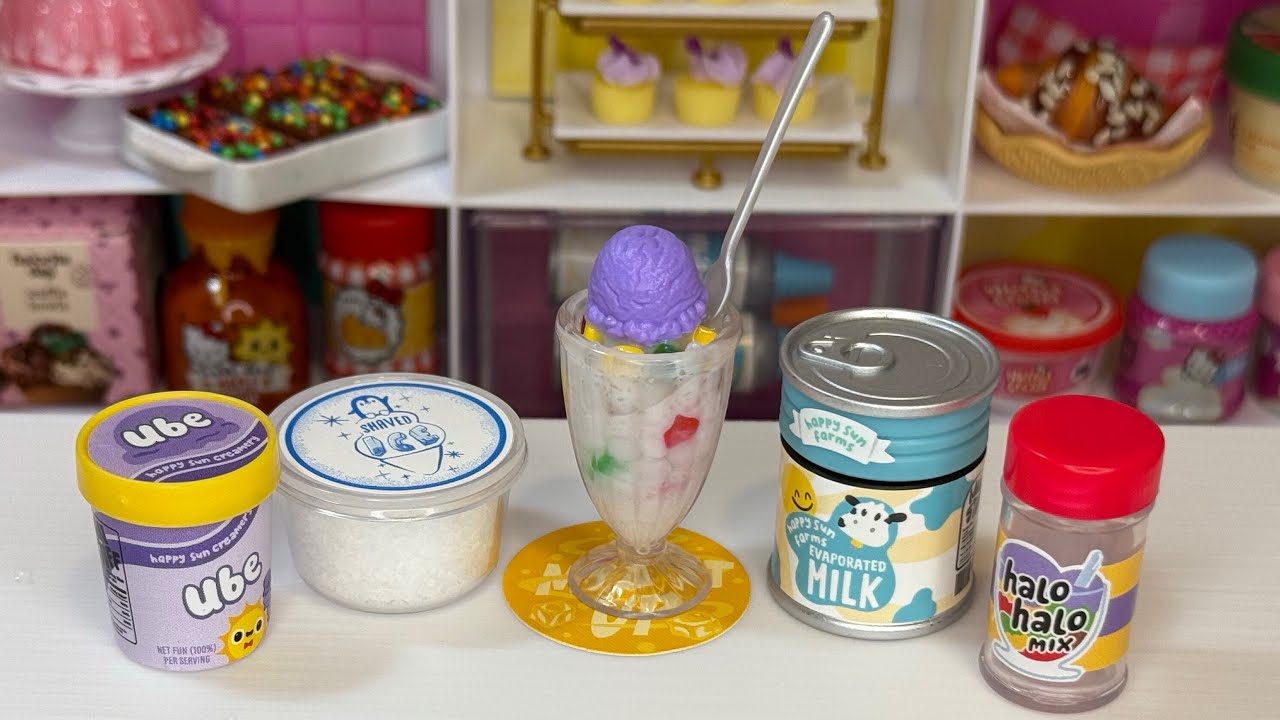 Miniverse Make It Mini Cafe, серия 4. Собираем! (Halo-Halo) #miniverse #распаковка