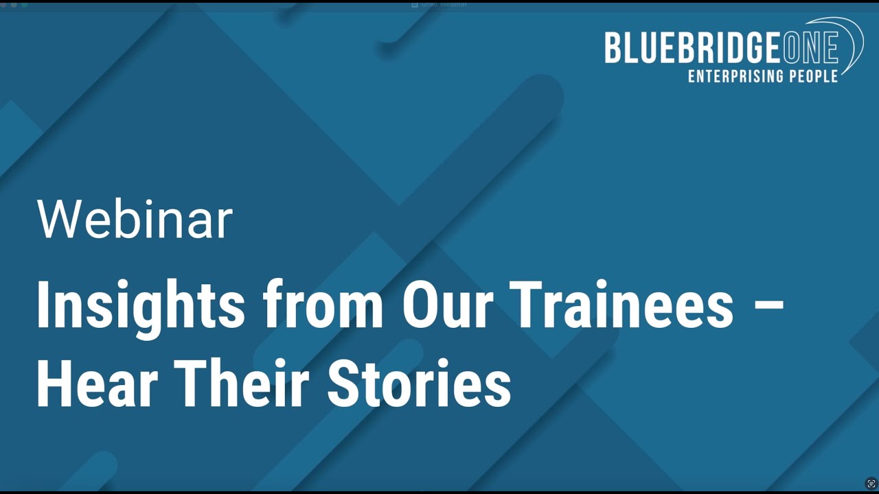 Insights from Our Trainees – Hear Their Stories