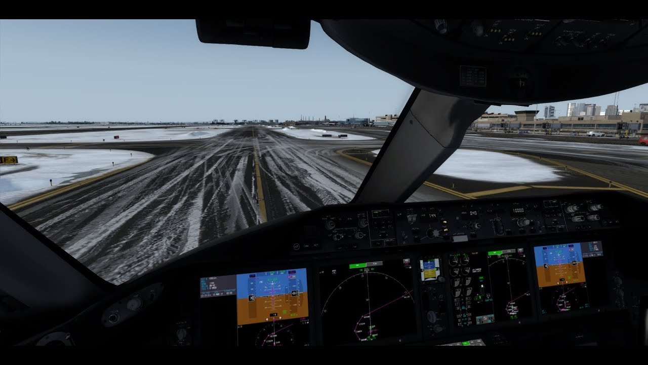 [P3D v4] Quality Wings B787-8 Performance Takeoff