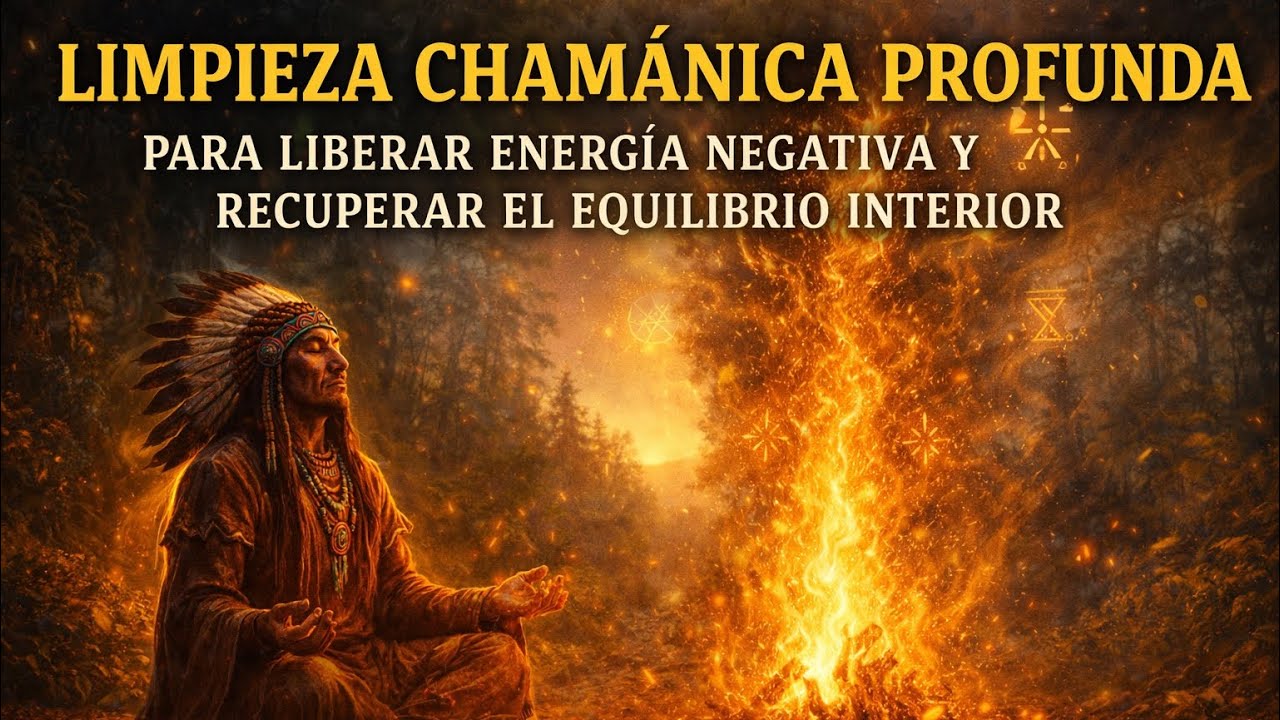 Limpieza Chamánica Profunda para LIBERAR Energía Negativa y Recuperar el Equilibrio Interior