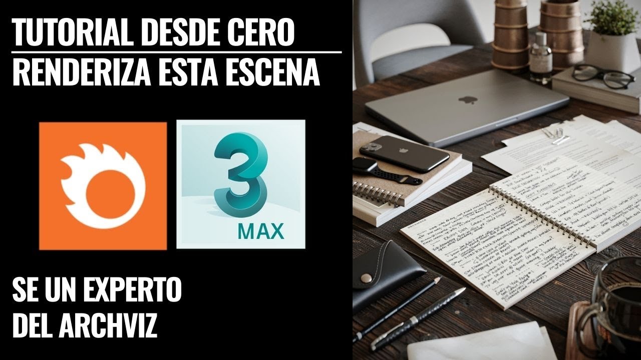 Nunca había sido tan fácil hacer un RENDER REALISTA | Tutorial 3dsmax & Corona