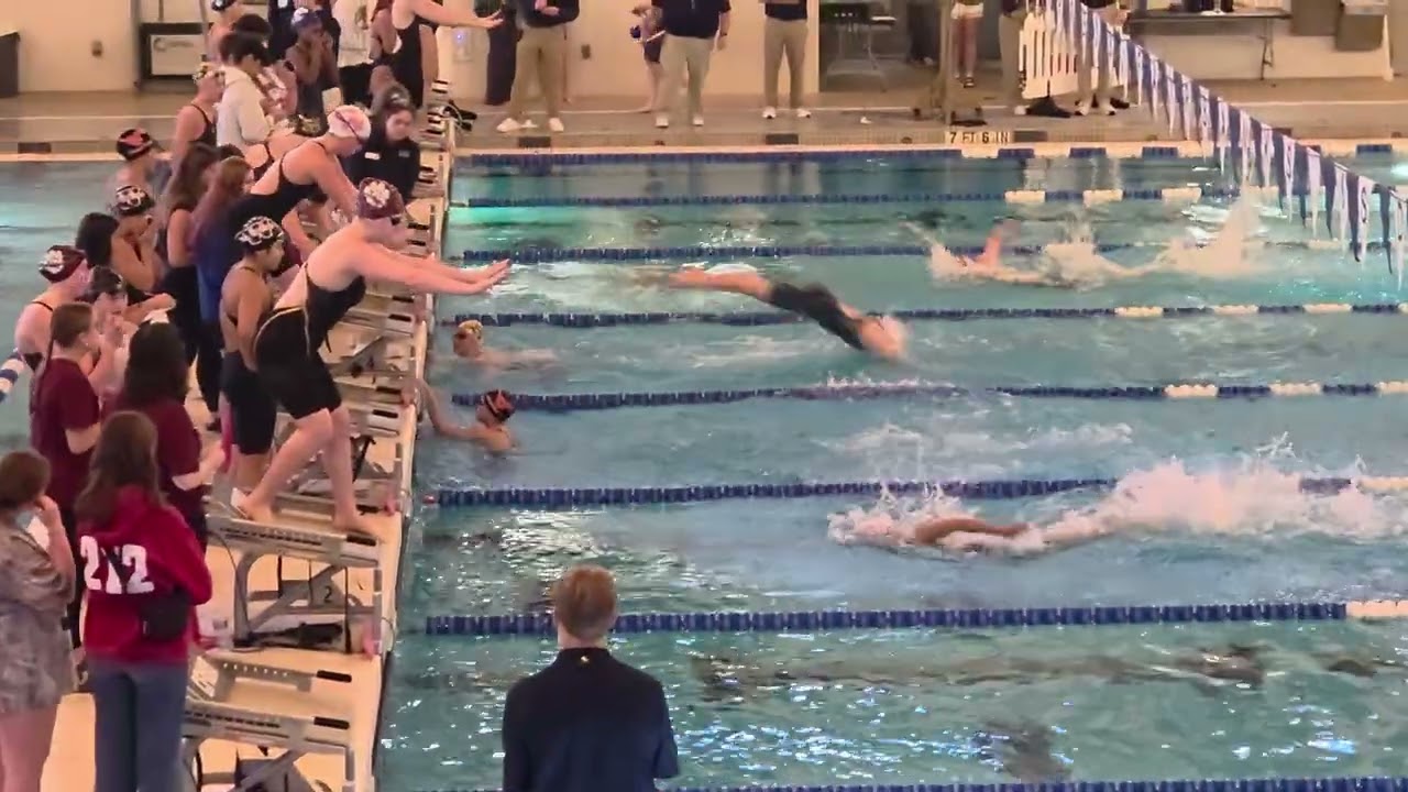 2026 17-6A district championship - 200 free relay 