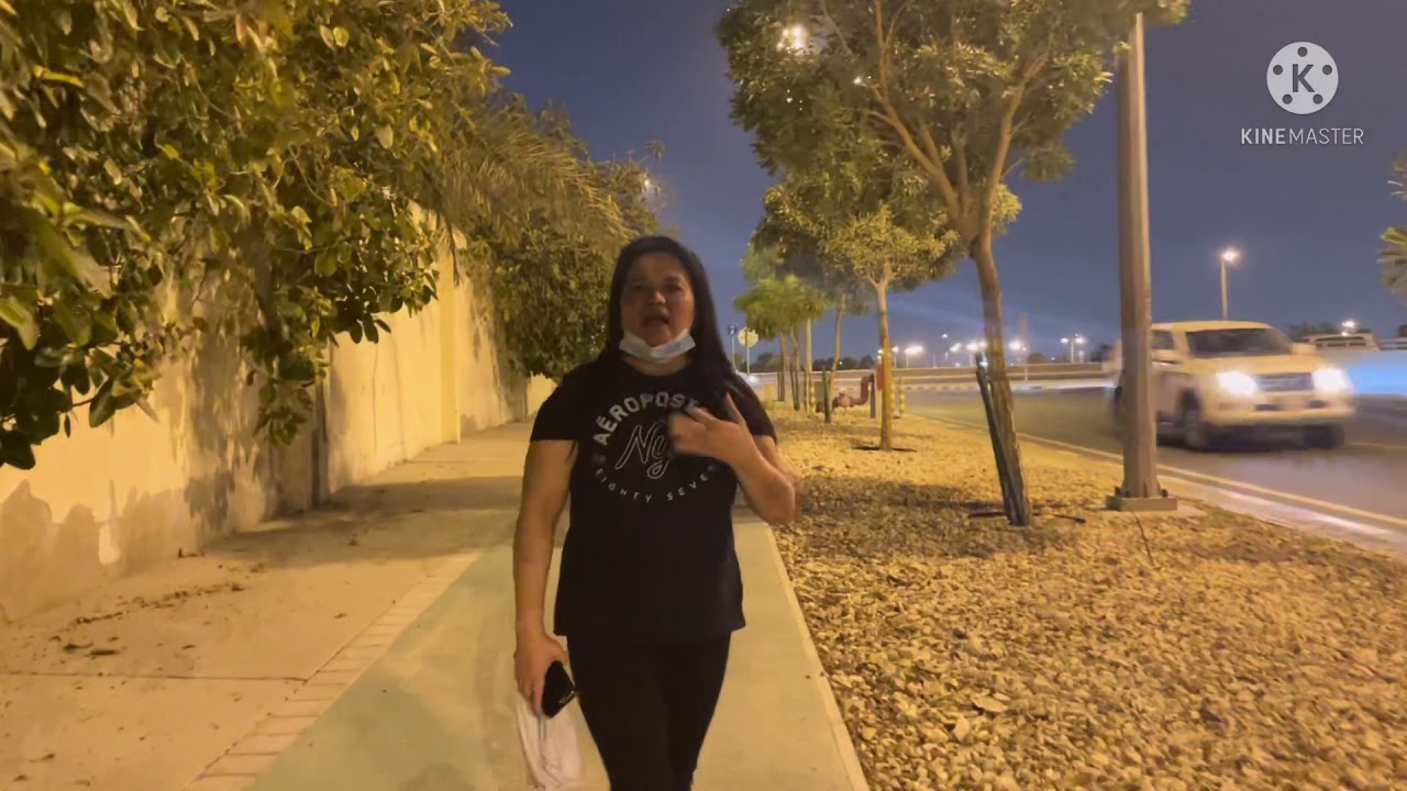 A Night Walk | Bin Omran, Doha Qatar
