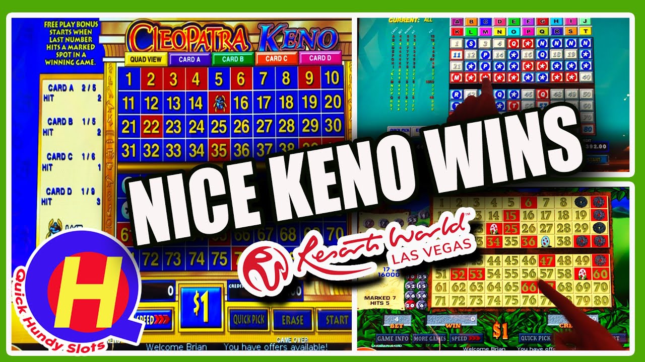 Totally Rad KENO Wins at Resorts World Las Vegas!