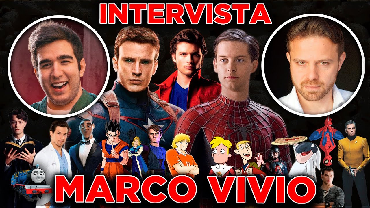 INTERVISTA con MARCO VIVIO (Doppiatore di Spider-Man 