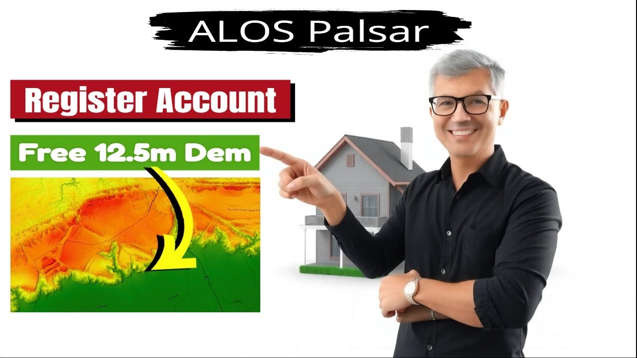 Как скачать ALOS PALSAR 12.5m DEM БЕСПЛАТНО!
