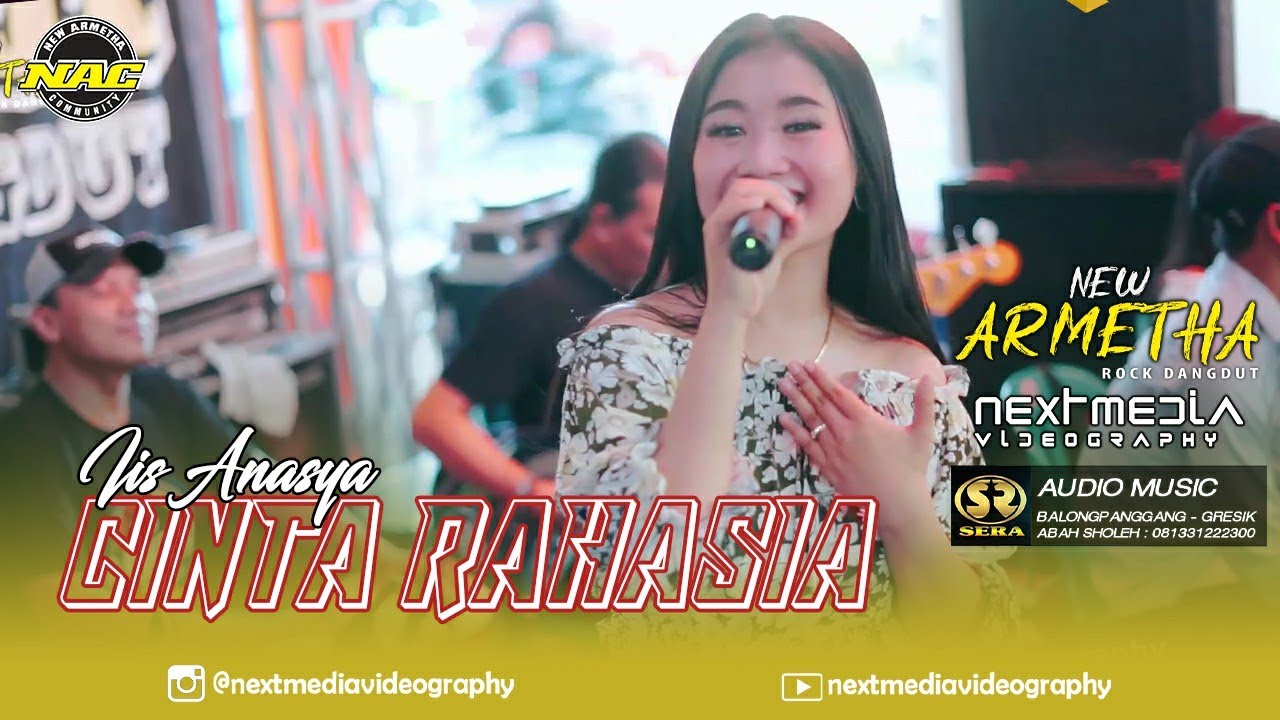 CINTA RAHASIA - IIS ANASYA | NEW ARMETHA LIVE MANTUP - LAMONGAN