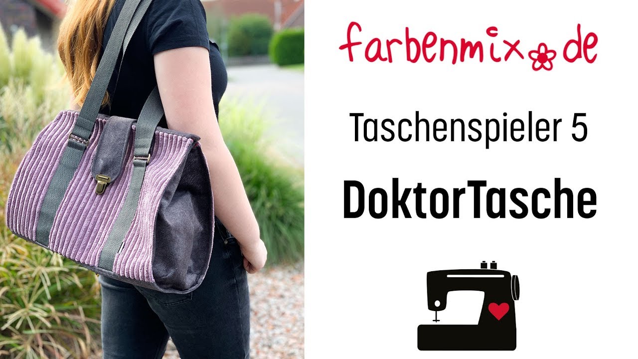 Tasche nähen: DoktorTasche Taschenspieler 5