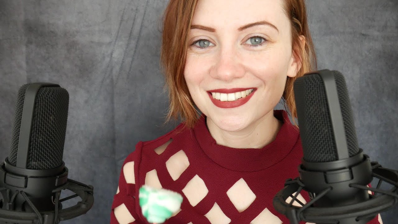 ASMR - Lollipop Mouth Sounds| Dual Mics| Sour Faces 🤪
