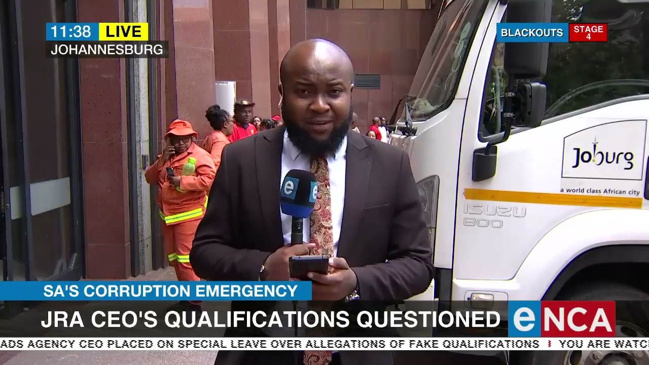 Joburg Roads Agency CEO's qualifications question