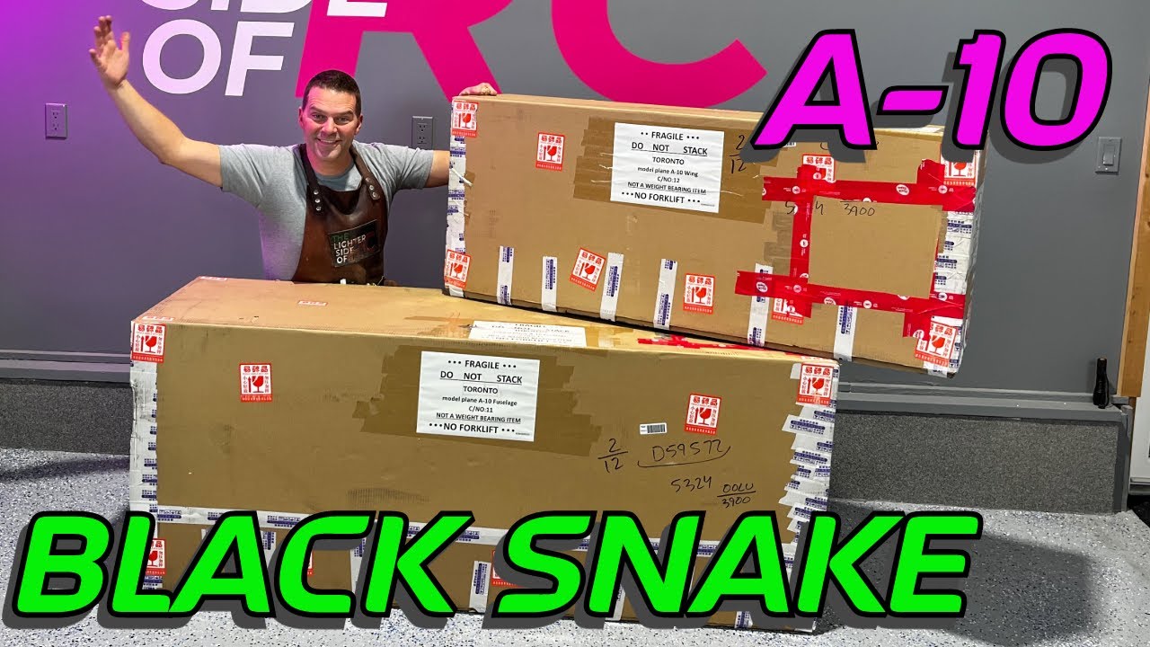 UNBOXING The A-10 Black Snake by Skymaster A10