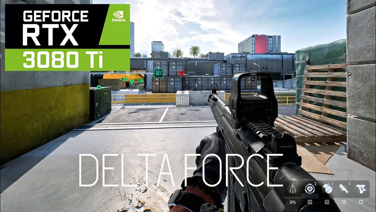 Delta Force : RTX 3080Ti 12GB ( 2K Maximum Settings DLSS ON )