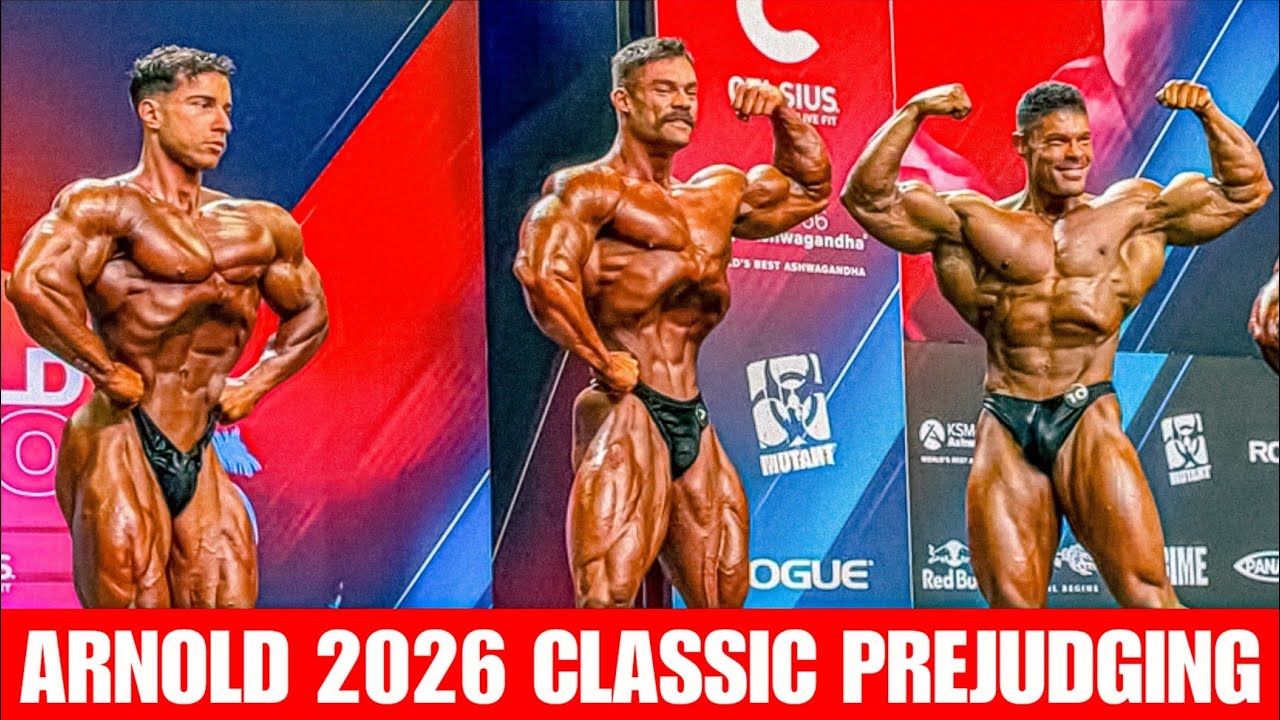 (Полное HD) Предварительное судейство на турнире Arnold Classic 2026 Classic Physique 🤯🔥