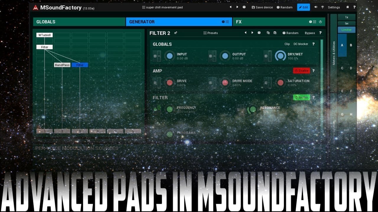 Advanced Pads & Atmospheres in MSoundfactory