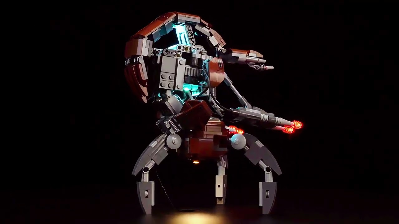 Brick Shine - Light Kit for Lego Droideka 75381