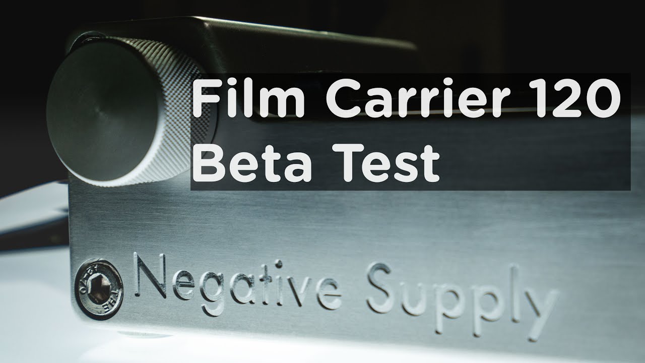 Beta Testing the Negative Supply Film Carrier 120