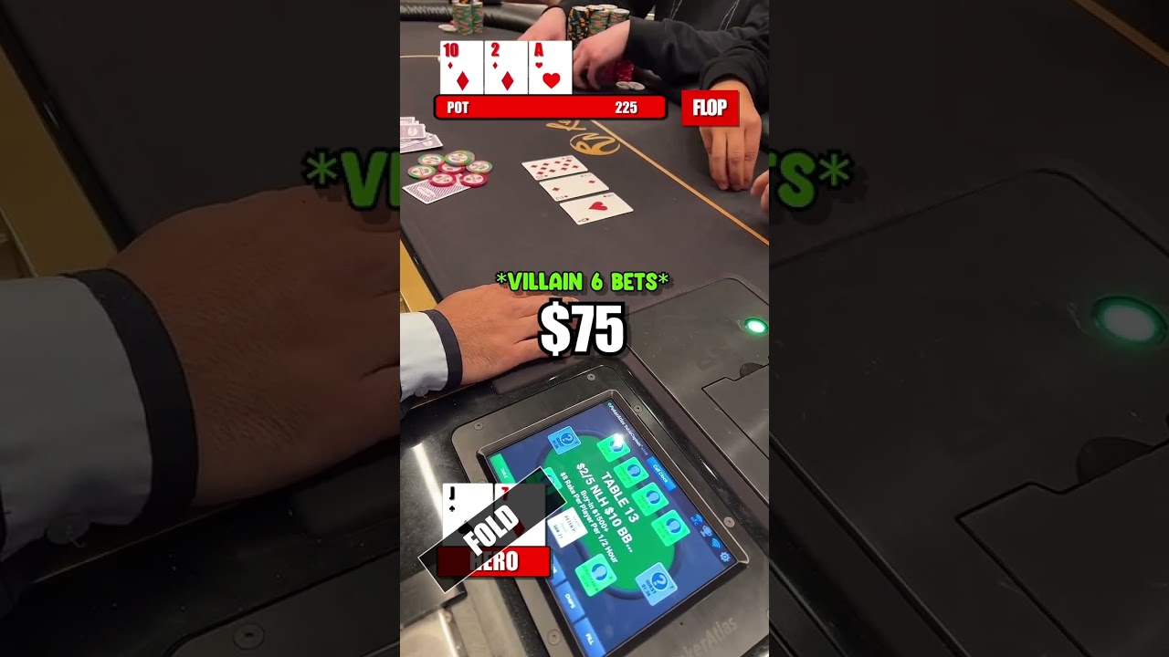 Late night POKER and all sorts of action in No Limit Texas Holdem #poker