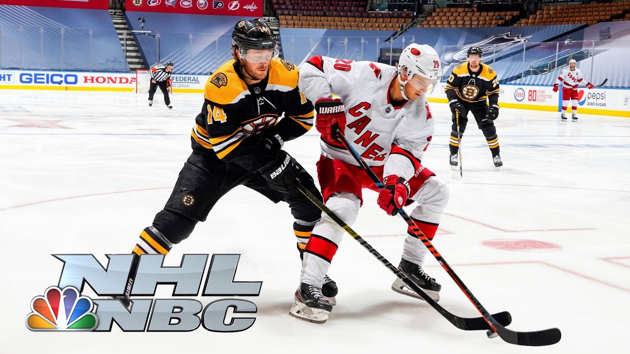 NHL Stanley Cup First Round: Hurricanes vs. Bruins | Game 1 EXTENDED HIGHLIGHTS | NBC Sports