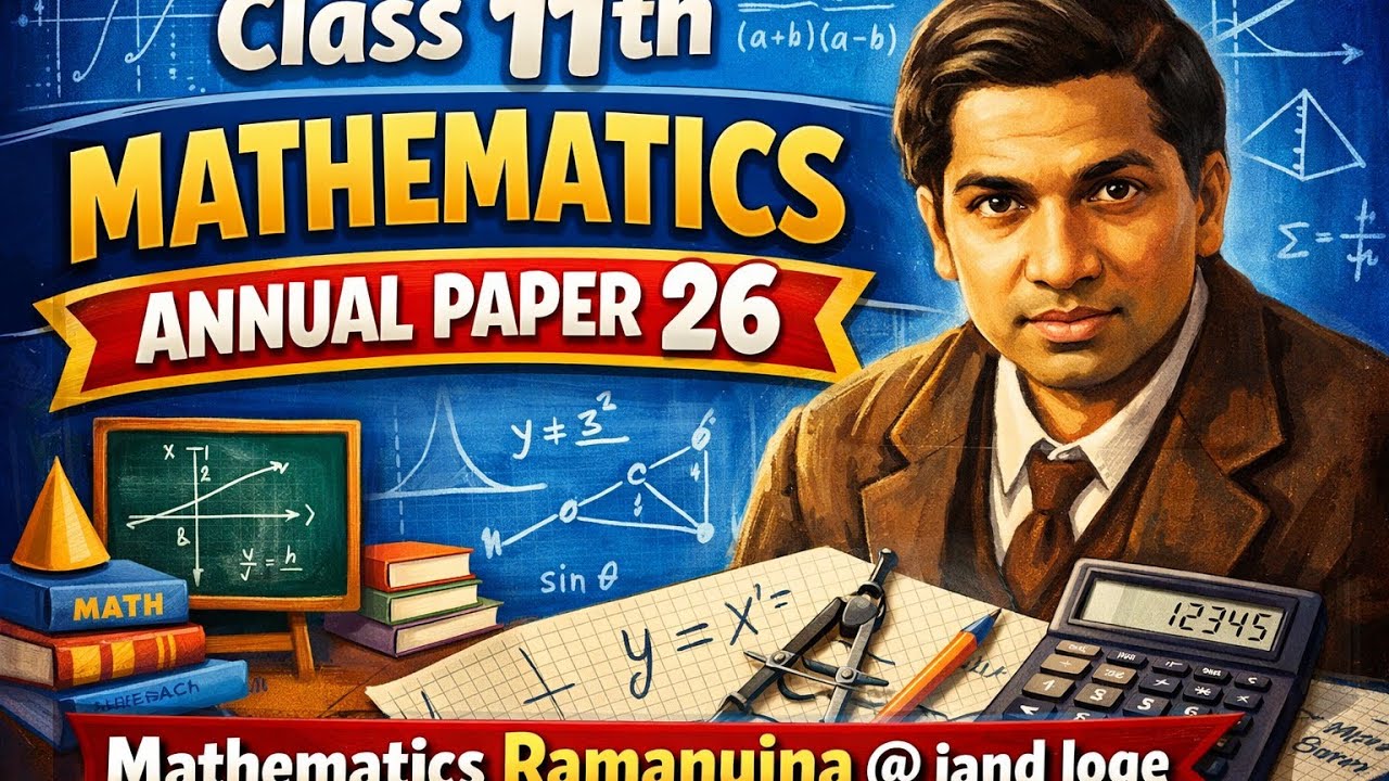 Class 11th Maths Important Questions for Final Paper 26 PSEB Most important MATHS CLASS 11th 