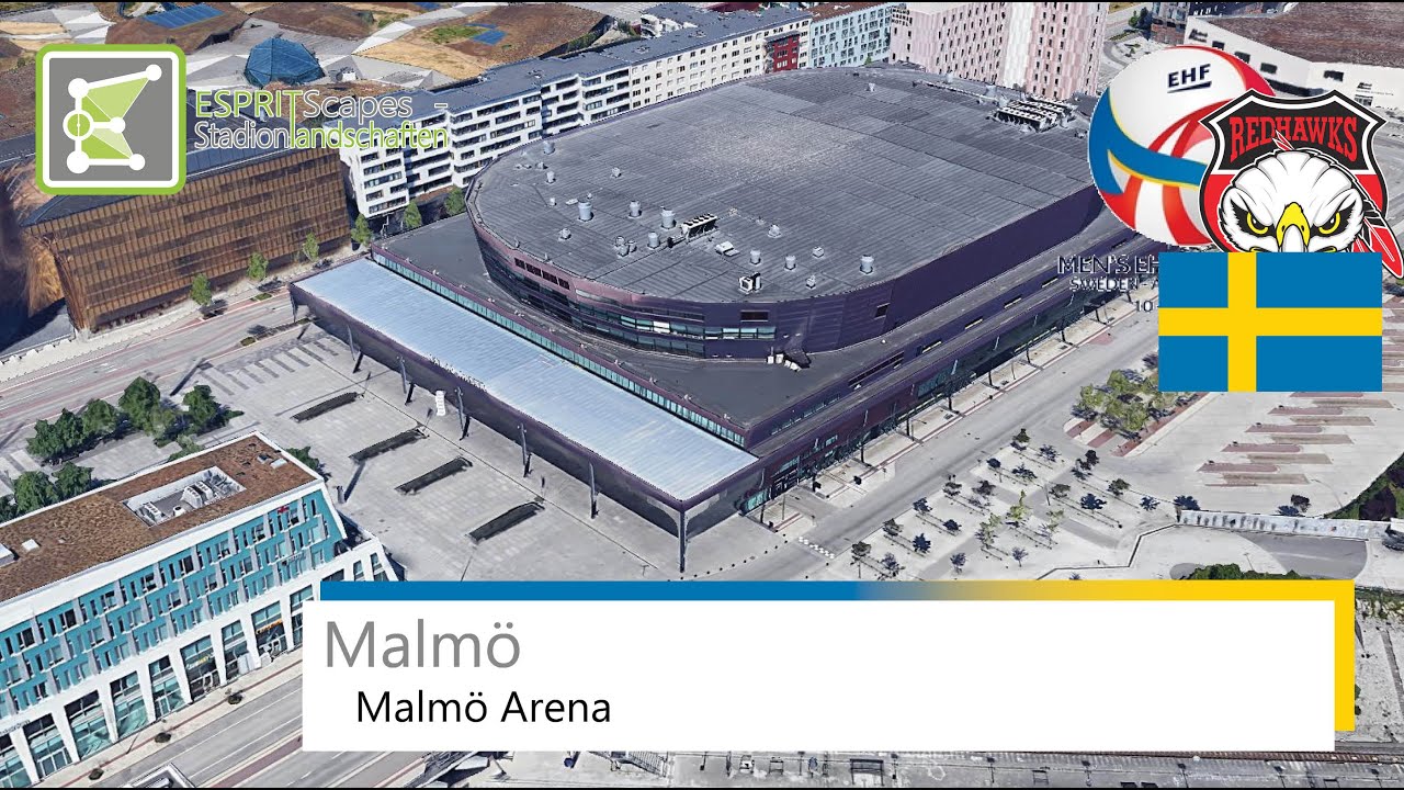 Malm&ouml; Arena | Malm&ouml; | Malm&ouml; Redhawks | 2020 European Men's Handball Championship | Google Earth