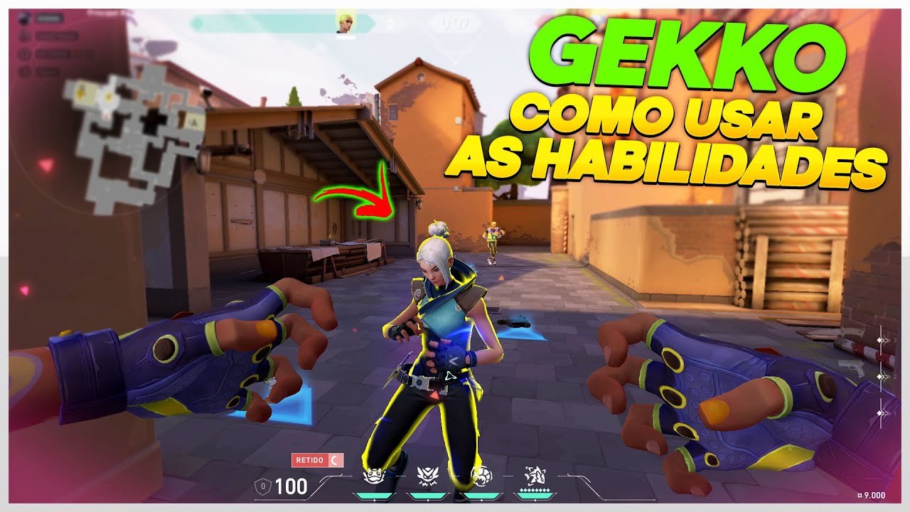 Como Jogar de GEKKO no Valorant - Habilidades e Dinamica