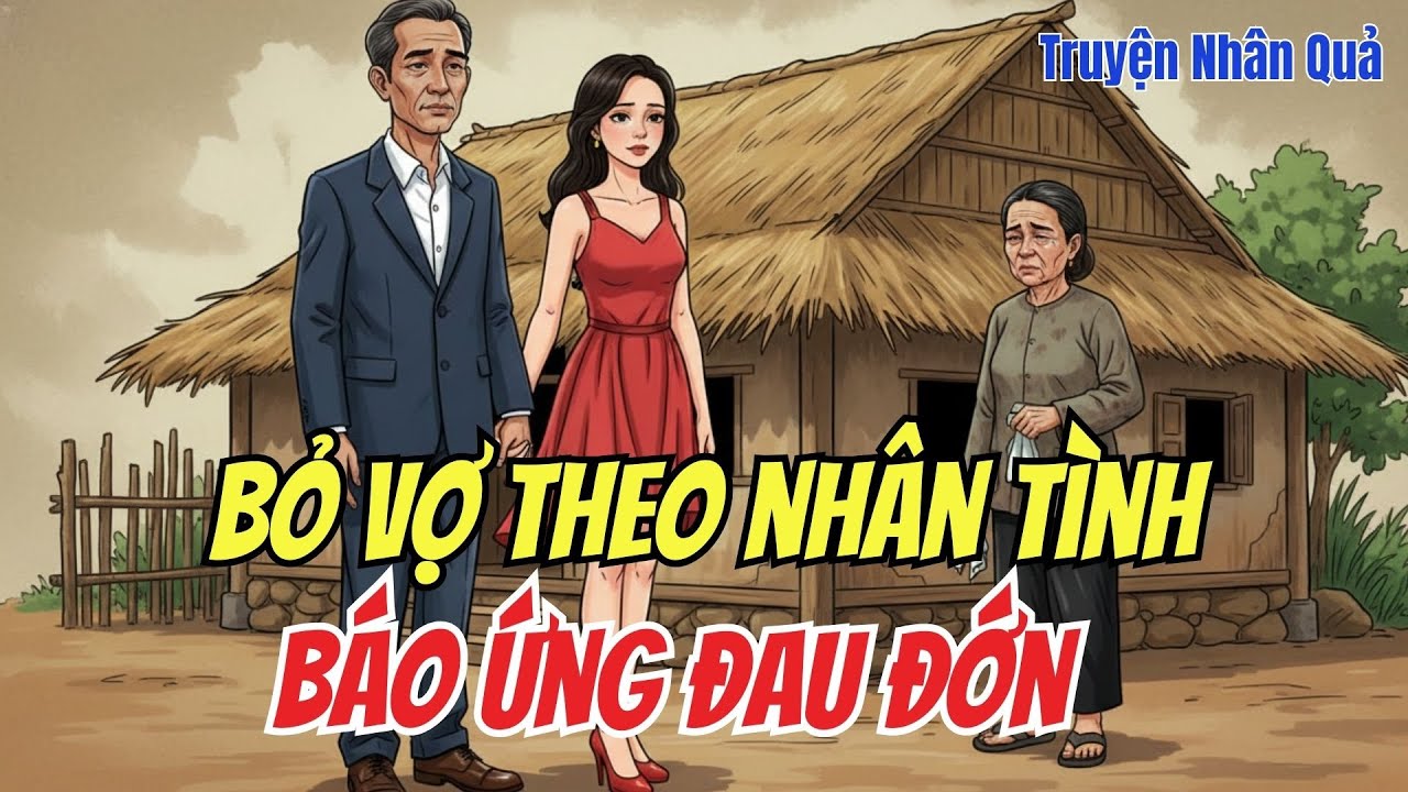 Nhân Quả Báo Ứng: Bỏ Vợ Theo Nhân Tình, 3 Năm Sau Trả Giá Đắt Không Ai Cứu