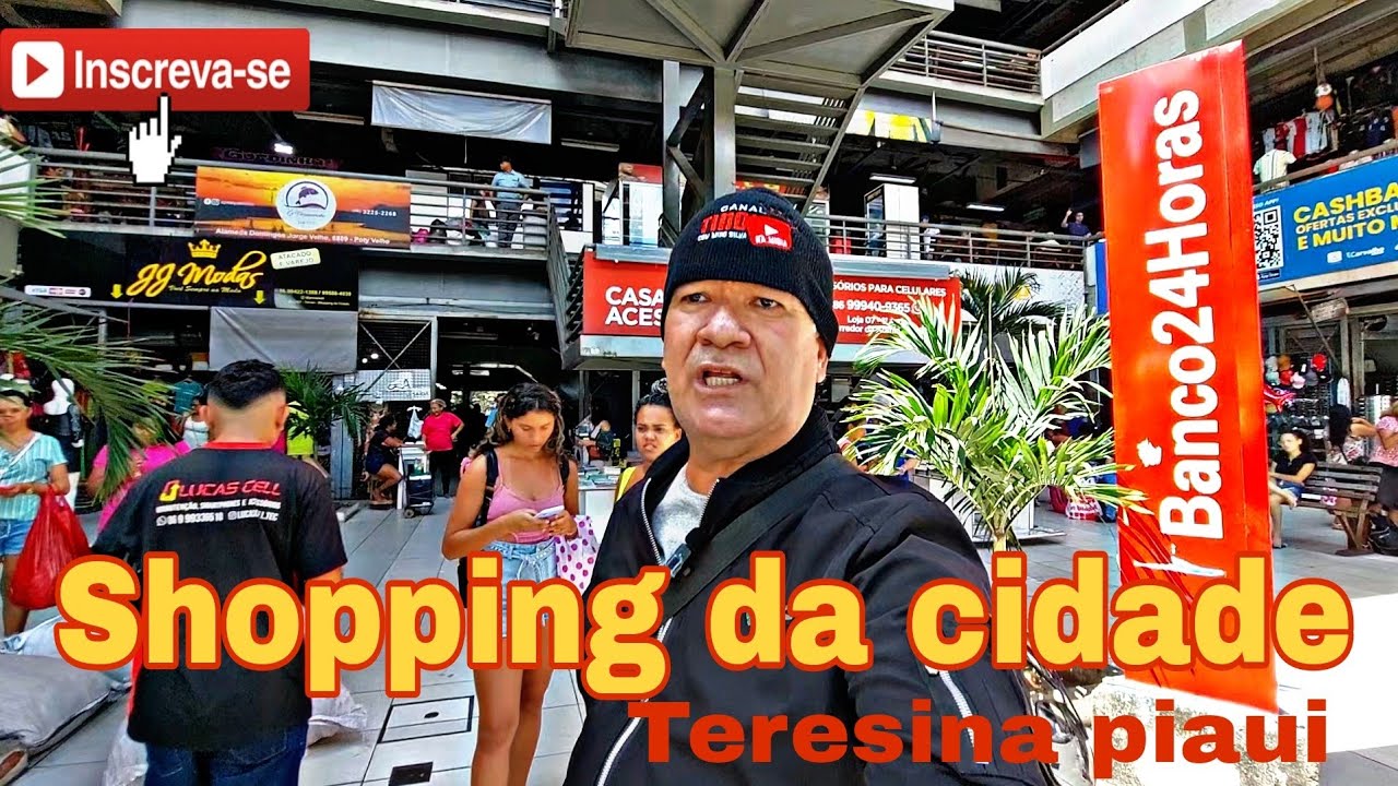 Vlogão: Shopping da cidade visita inesquecível  Teresina Pi.
