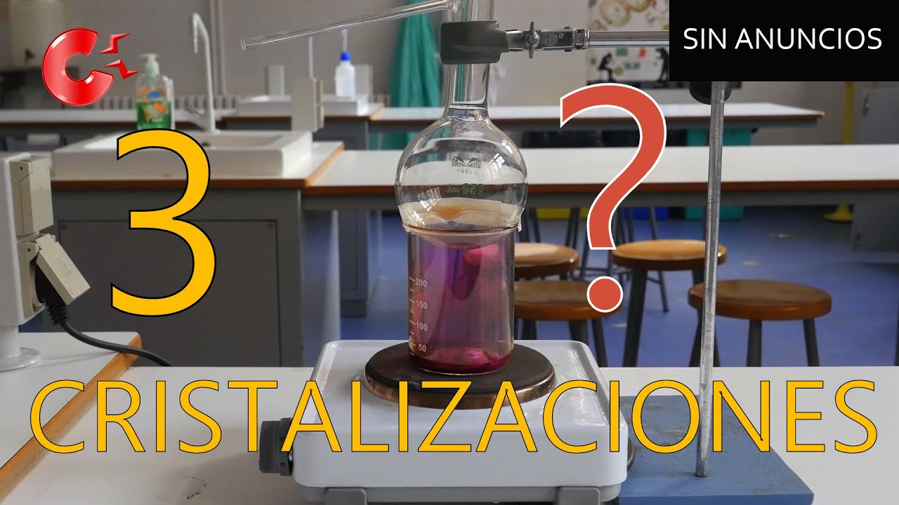CRISTALIZACIÓN RÁPIDA DE VARIAS SUSTANCIAS PURAS ⚗️🧪