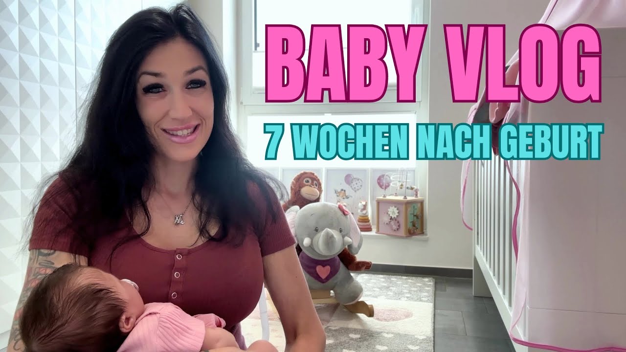 7 Wochen nach Geburt: Zwischen Koliken und Wachstumsschub | Babyvlog