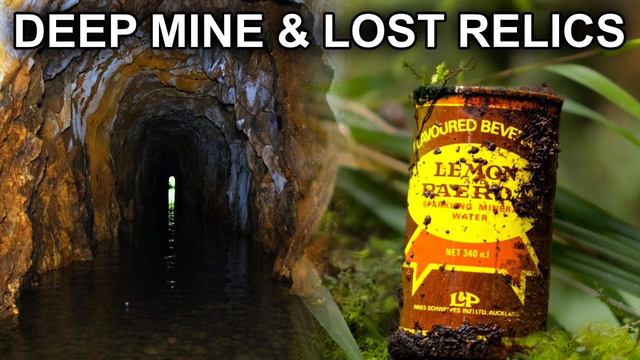 Solo in NZ Bush: Abandoned Mine's Flooded Secrets & Lost Artifacts (Komata Reefs Pt.1)