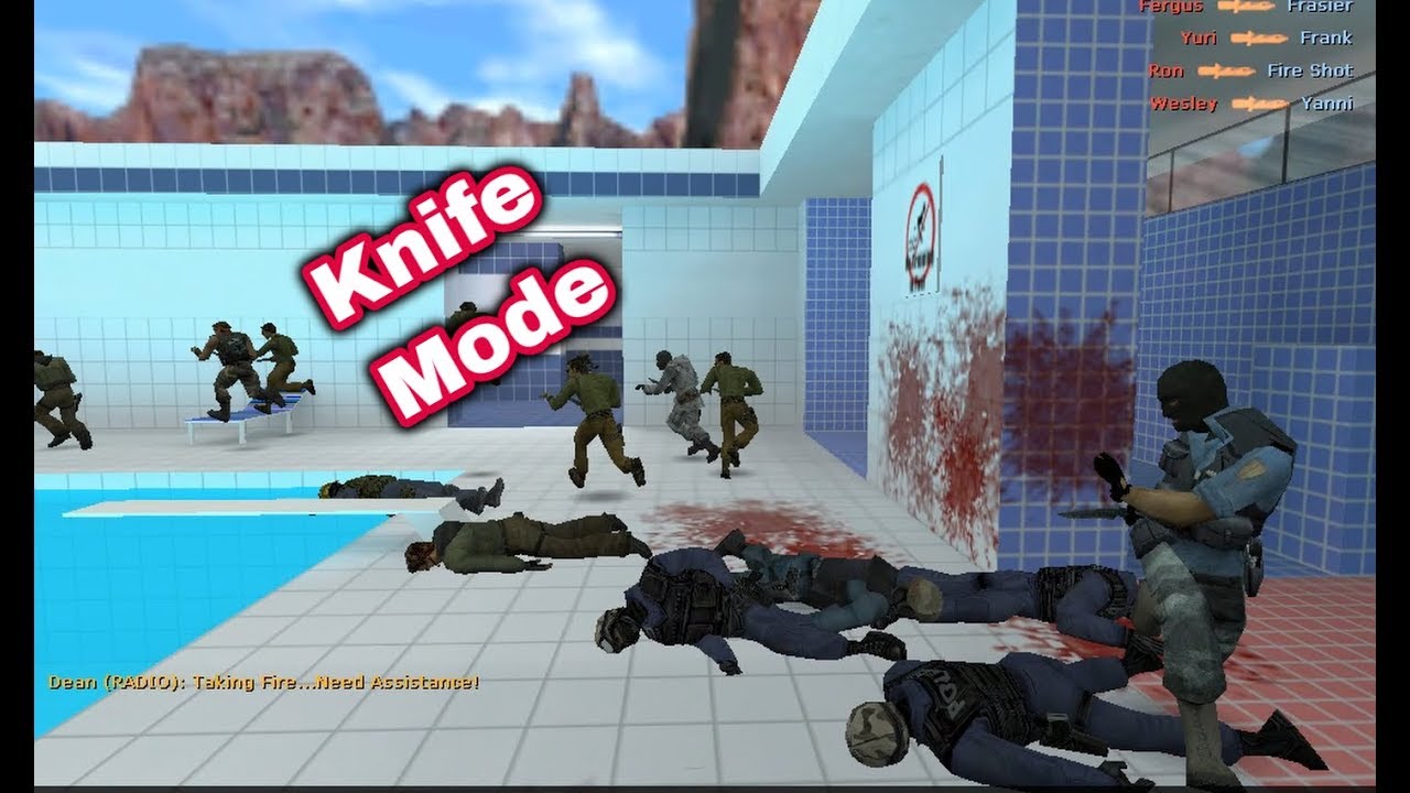 Counter Strike | Knife Mode | Fun Play | Pool Day