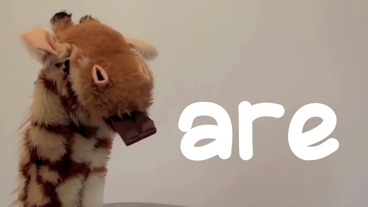 Mr.T Does Phonics with Geraldine the Giraffe - The 'are' Trigraph