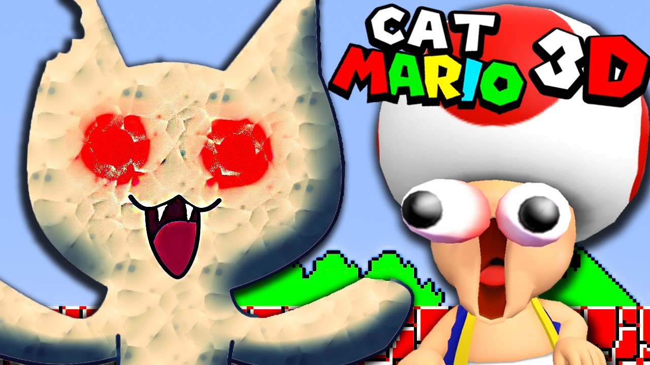 CAT MARIO | Toad Plays Cat Mario 3D with SKILL