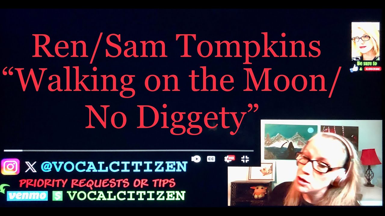 Реакция на песню REN & Sam Tompkins «Walking on the Moon: No Diggety» (уличные выступления)
