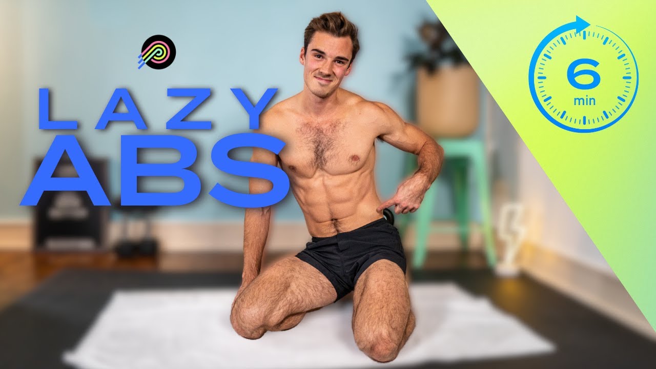 6 min LAZY ABS  || Easy At Home Pridefit Workout