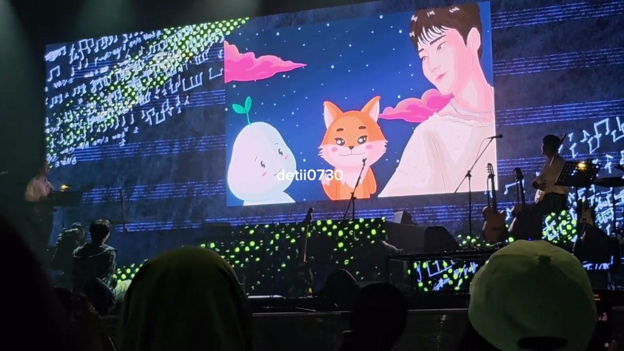 [28.10.2023] Young K react to My Day Indonesia Project at Letter with notes in Jakarta