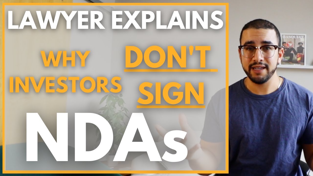 DO NOT SIGN AN NDA BEFORE WATCHING THIS (LAWYER EXPLAINS)!