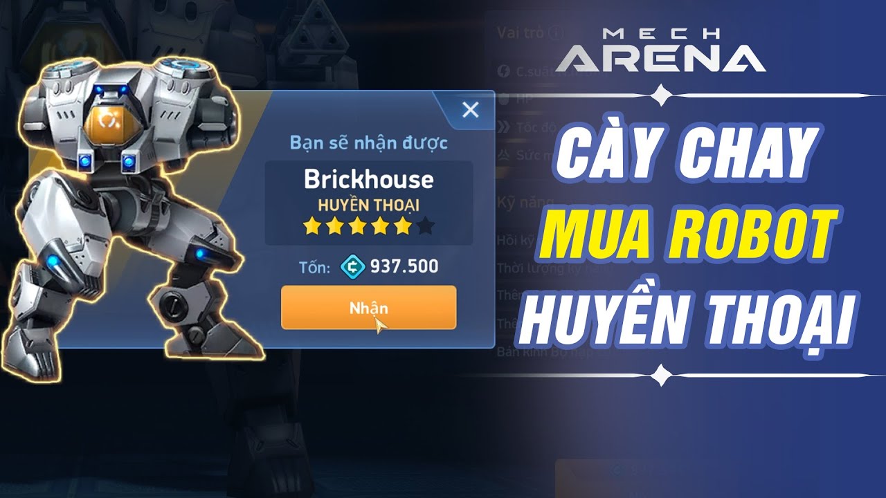 Cày Chay - Mua Brickhouse sức mạnh quá khủng khiếp - Mech Arena